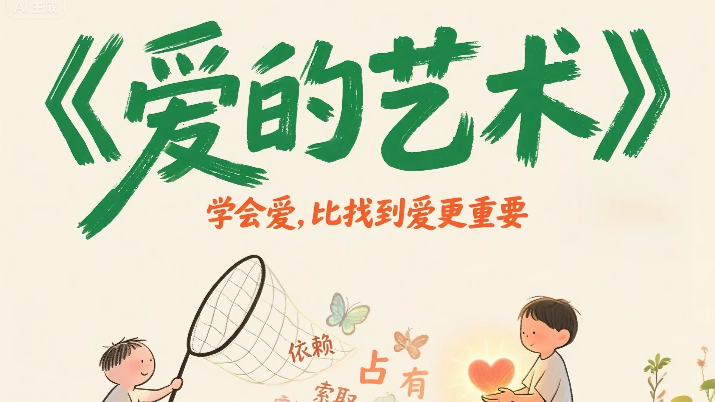 为什么你总在爱情里受伤？硬啃3遍《爱的艺术》，终于懂了：你不是在爱，你是在乞讨