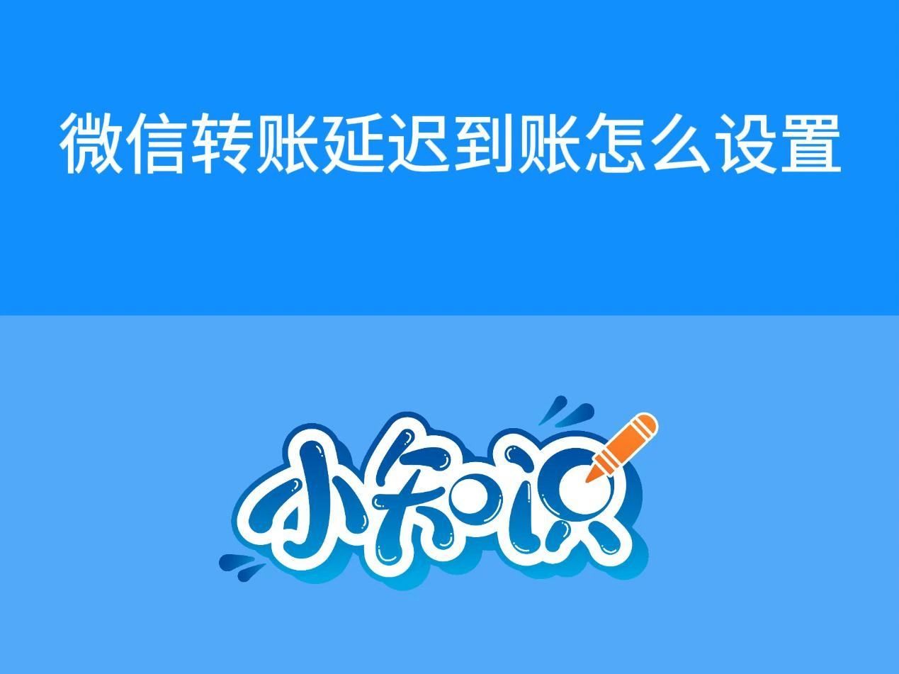 微信转账延迟到账怎么设置哔哩哔哩bilibili