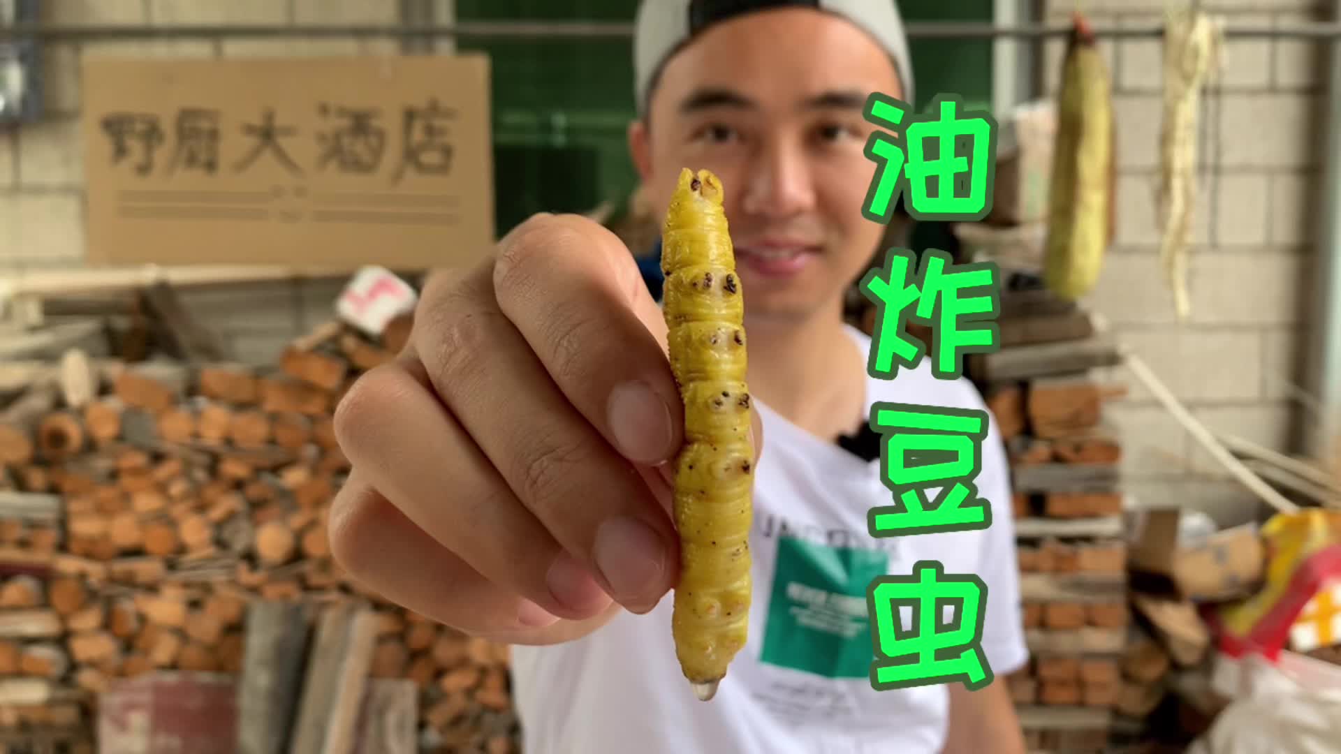 油炸豆虫你吃过吗?美味香脆有营养,高蛋白虫子,非常适合下酒哔哩哔哩bilibili