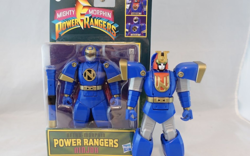 美版恐龙战队 Retro Morphin Ninjor FIgure Review | Mighty Morphin Power Rangers哔哩哔哩bilibili