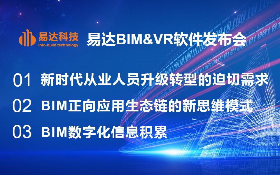 【BIM客网】易达BIM&VR软件发布会PPT宣讲视频哔哩哔哩bilibili