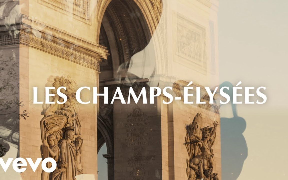 [图]歌词版【香榭丽舍大道】Joe Dassin Les Champs Elysées Lyrics version