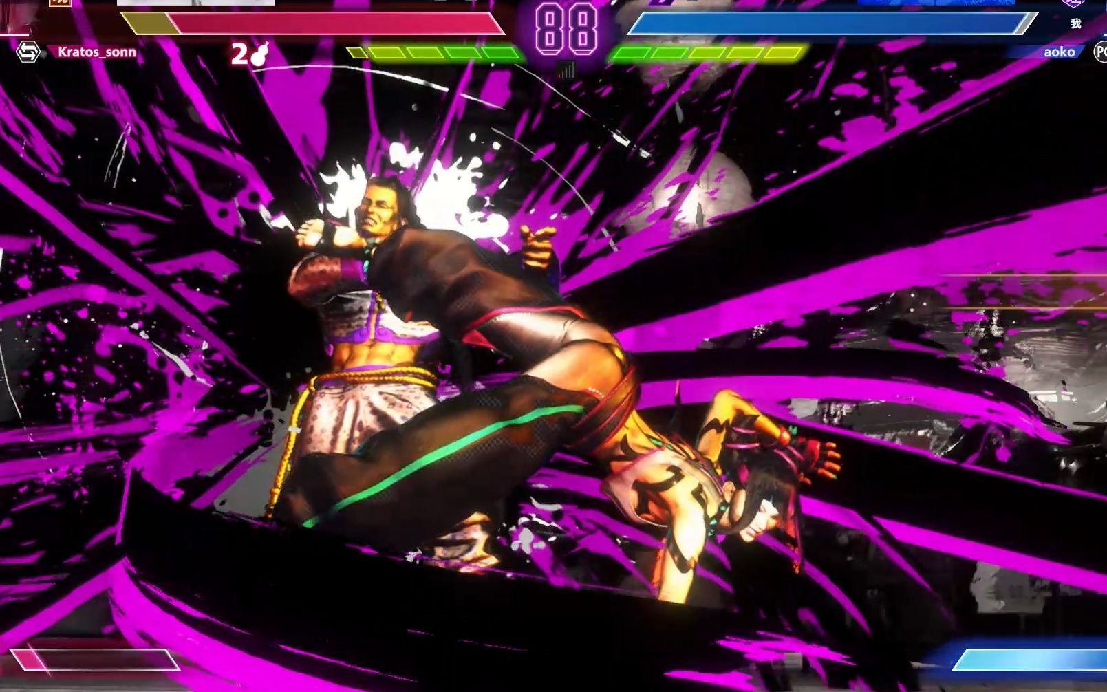 【街霸6】斗气迸发实在是太强了