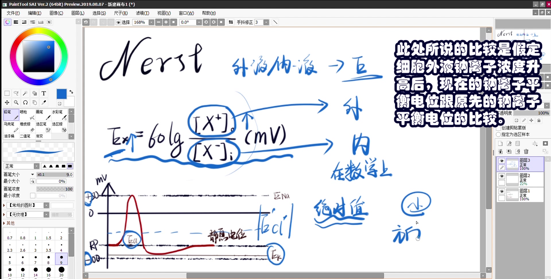 【生理】Nerst方程&平衡电位哔哩哔哩bilibili