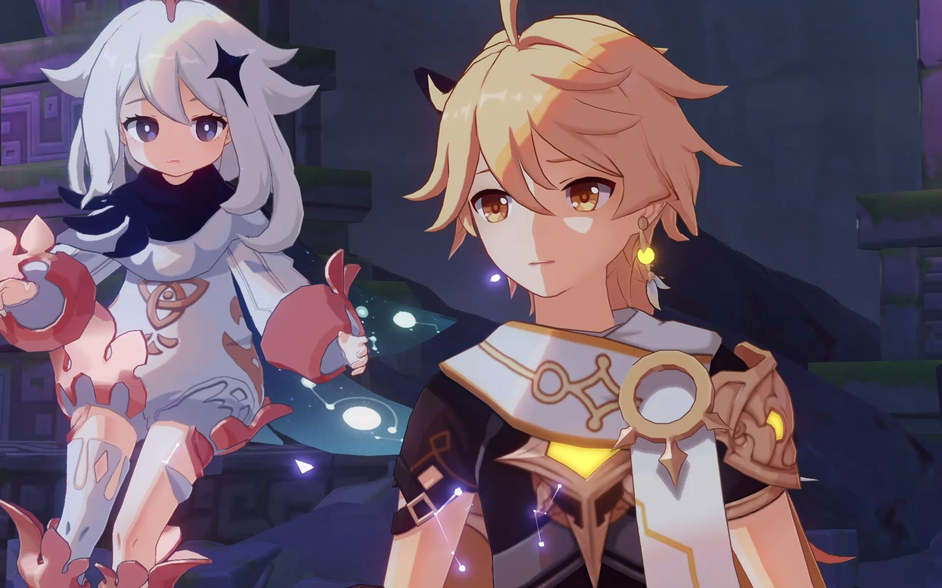 原神素材自取兄妹相见