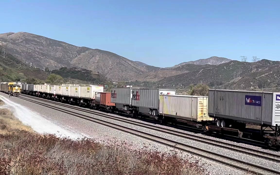 [图]BNSF H1’s Back to Back! Eastbound Z Train at Scenic Keenbrook! California to Kan