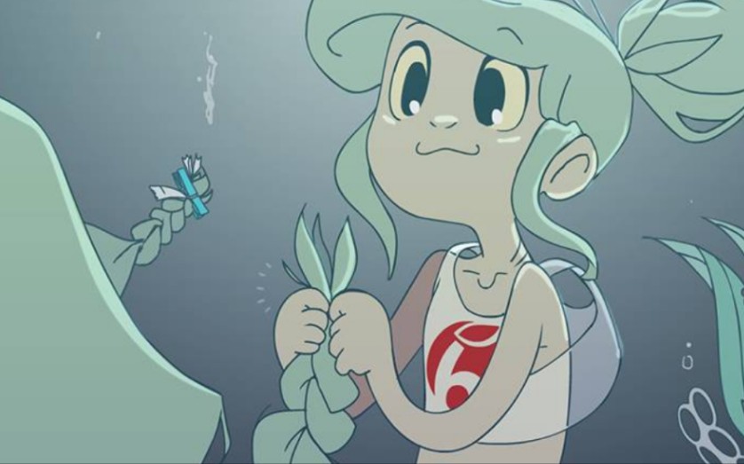 带心爱之人来看人鱼《the little trashmaid》