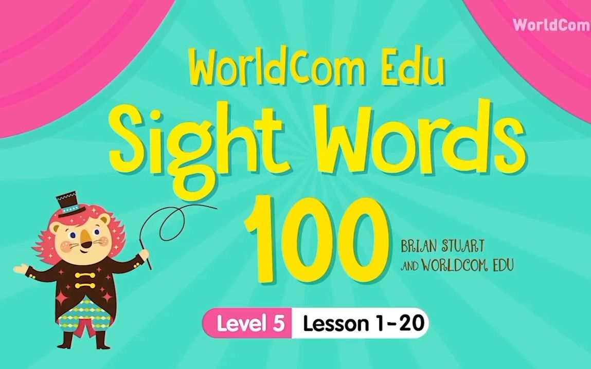 [图]地道美式英语 - 英语100常用词学习 五级 1~20课 - Learn English through Sight Words 100