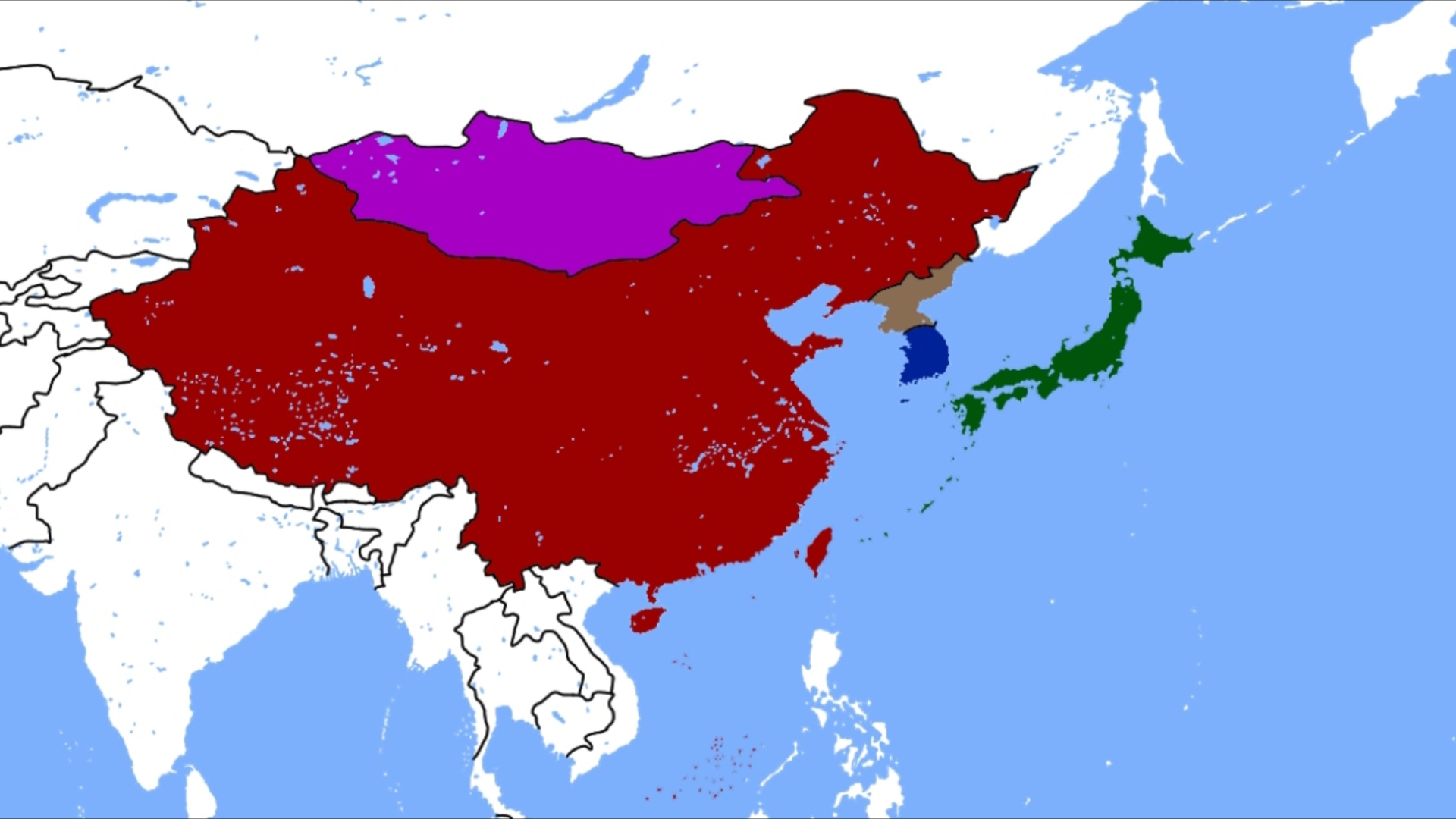 东亚五国吃鸡大赛(655年)哔哩哔哩bilibili