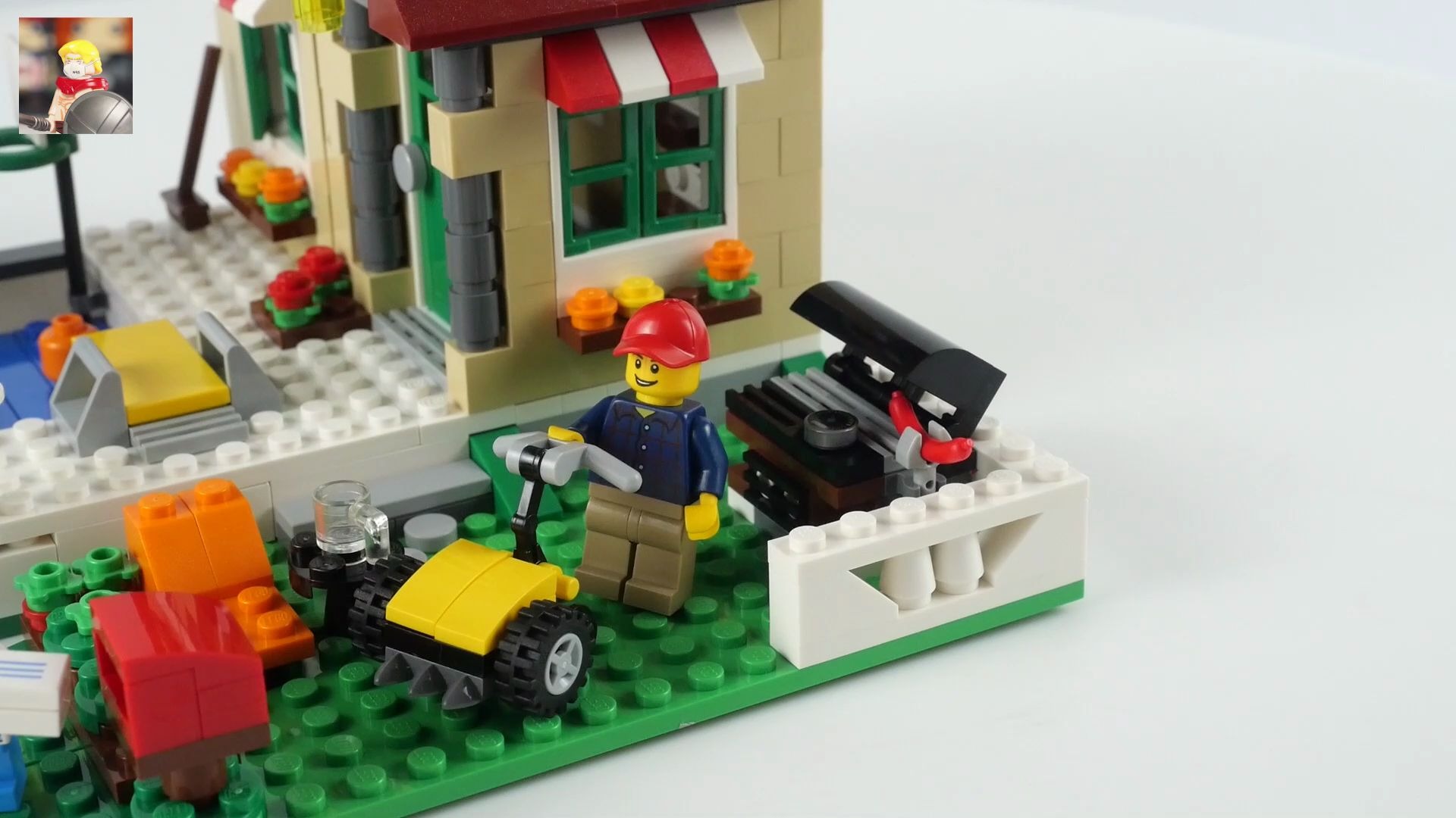 乐高创意百变31038 c模式夏季小屋拼装,期待夏天到来