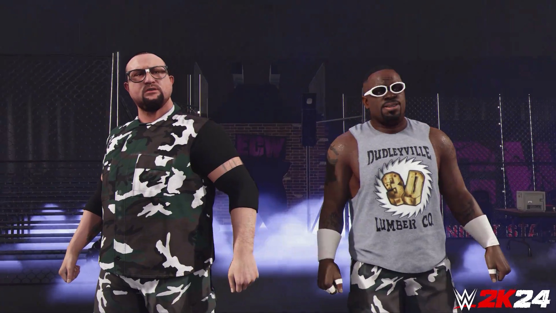 wwe2k24 即将要推出的dlc 达德利男孩!