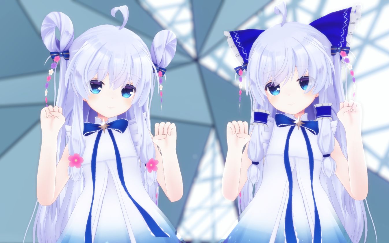 【百可花&灵梦 MMD】- No Title_哔哩哔哩_bilibili