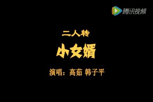 二人转《小女婿》高茹、韩子平哔哩哔哩bilibili