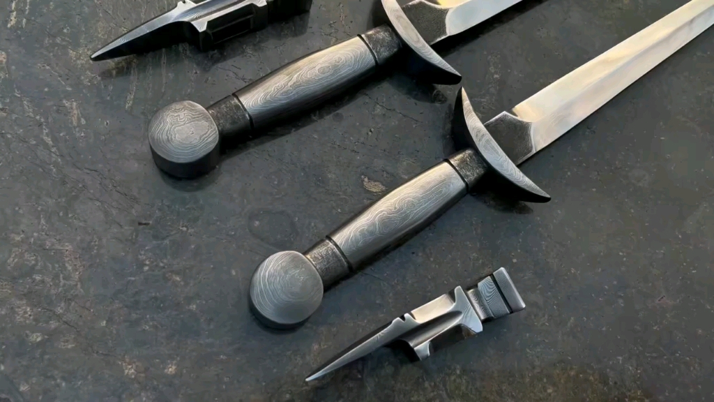 卓氏刀剑西洋短剑手工一体锻造