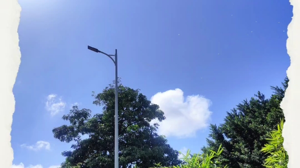 蓝天白云大太阳.天晴的时候心情也晴.