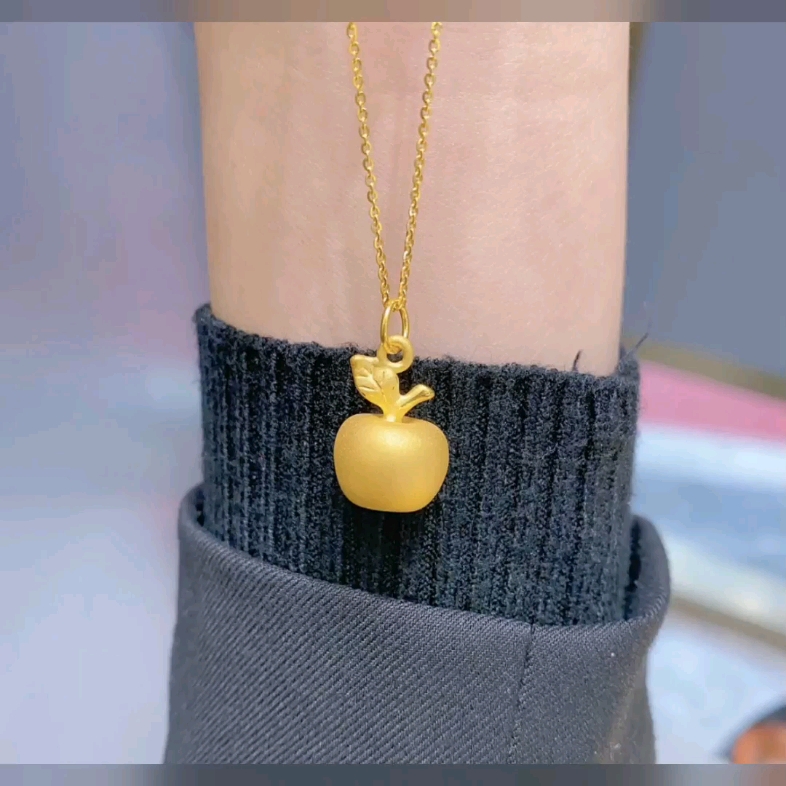 胖墩墩的金苹果也太可爱了吧#结婚定亲买三金就选中国黄金#桐乡东兴街