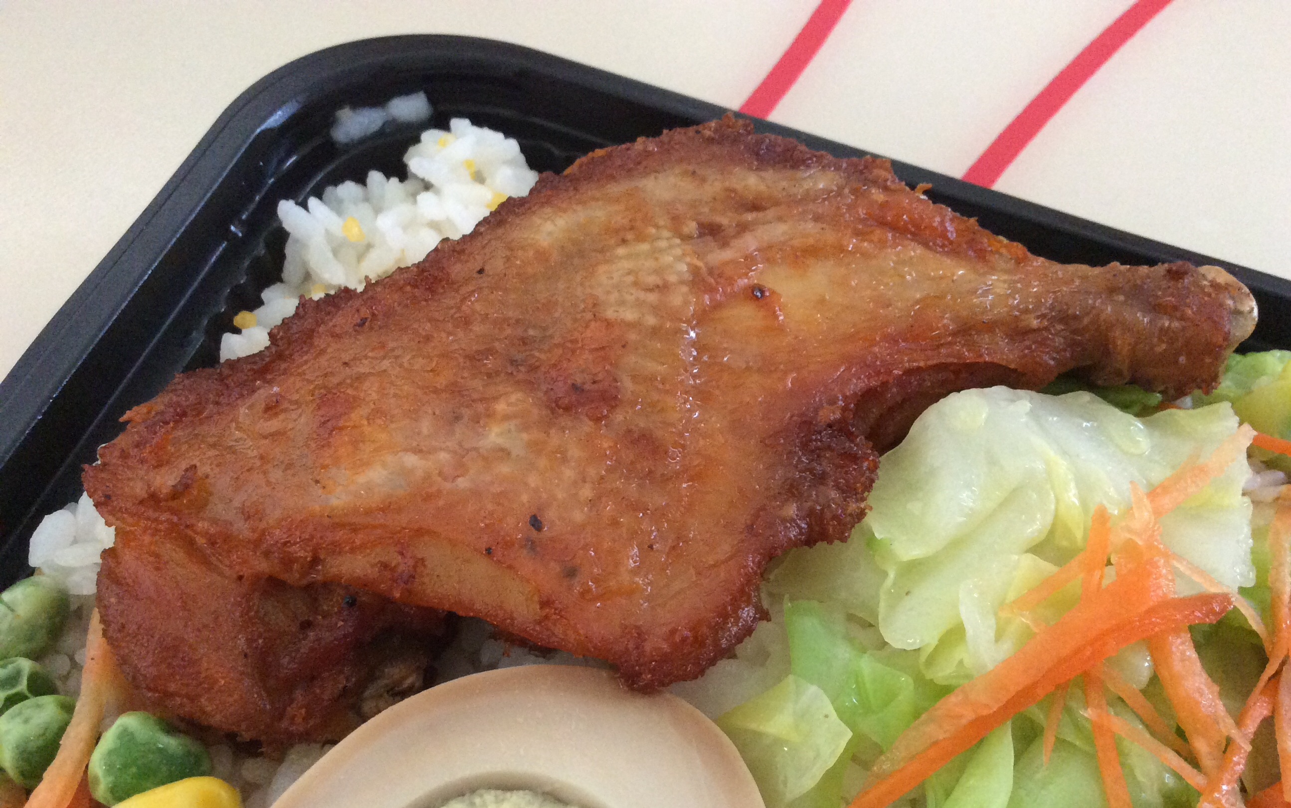 安安静静吃个鸭腿饭嘻嘻嘻