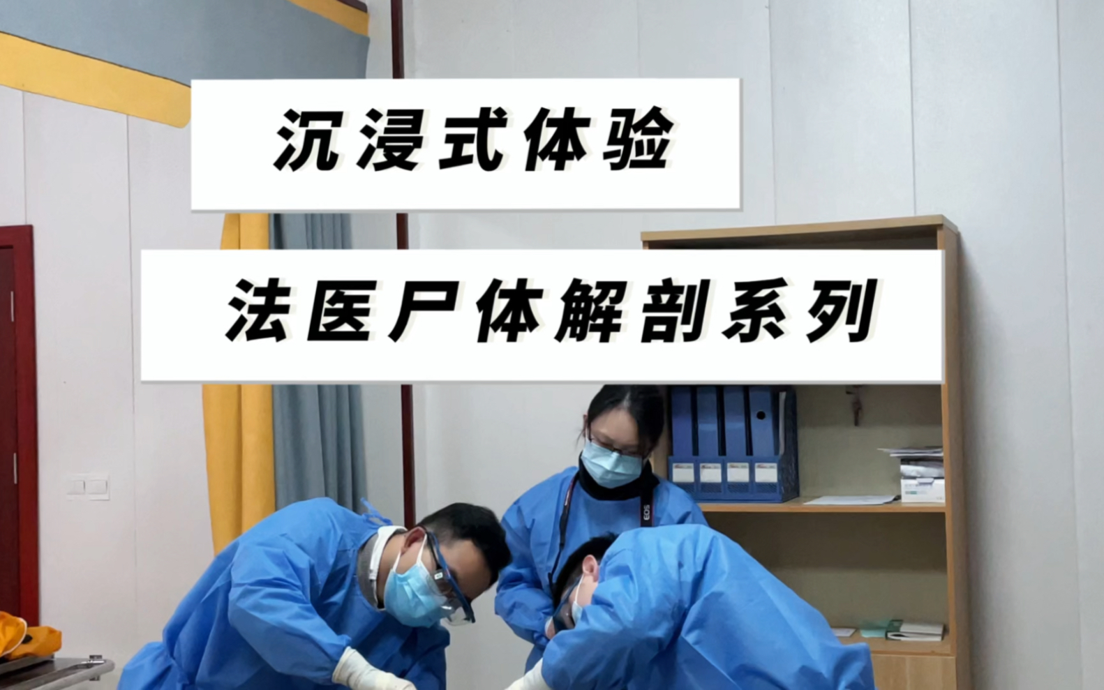 沉浸式体验法医尸体解剖系列