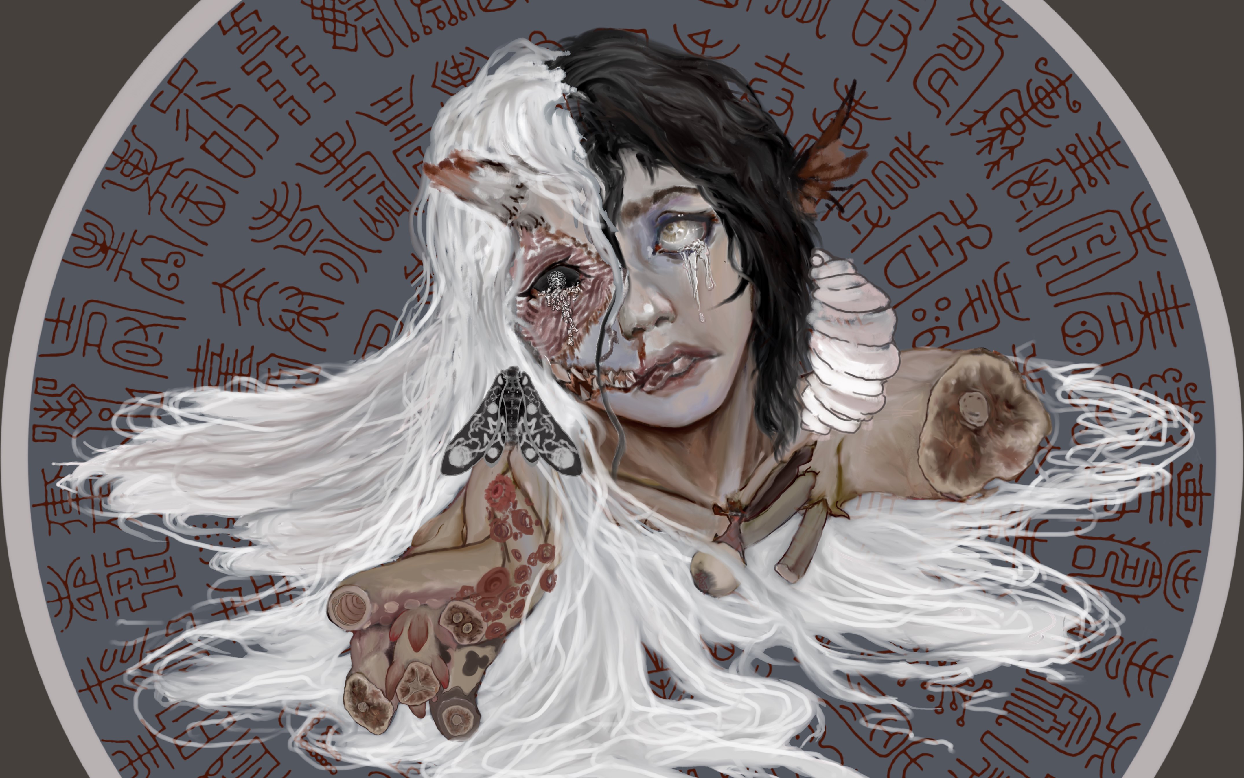 绘画过程--阿崽死亡实录