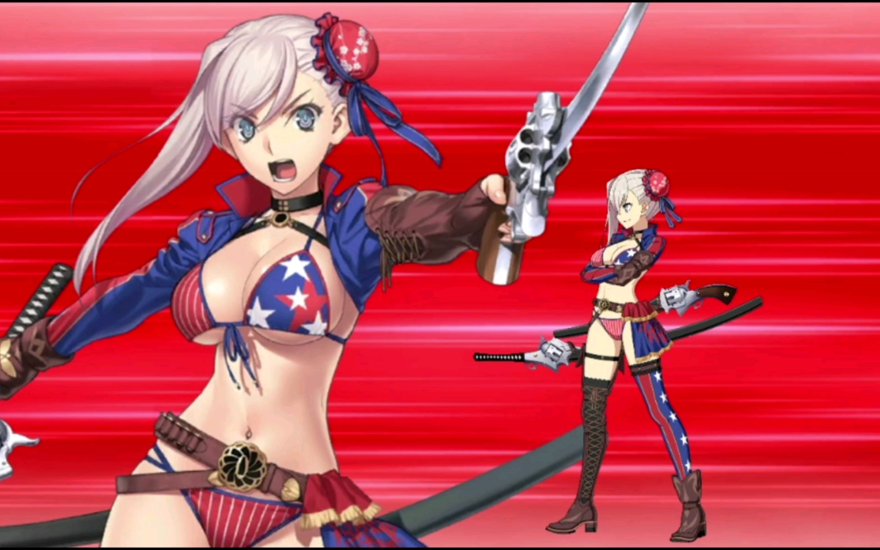 【fgo】水武藏9t泳装5高难