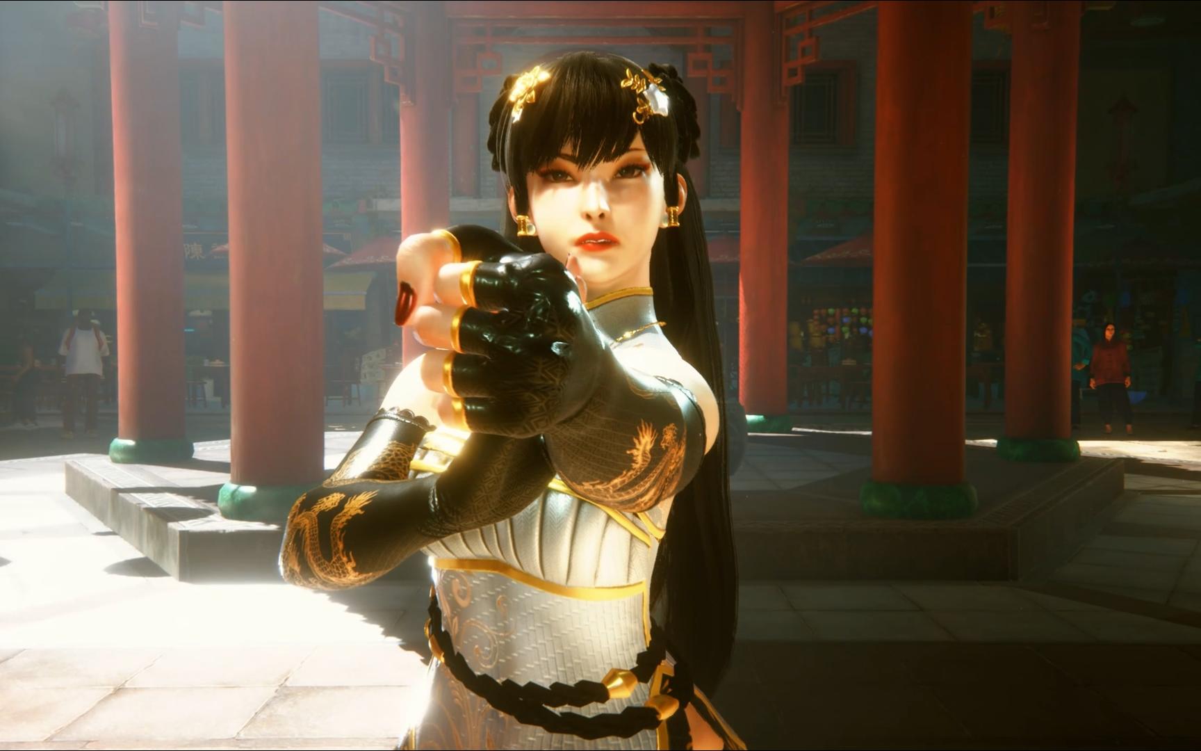 街霸6:被称为龙的女人,春丽的旗袍又上新款啦!好看到喊救命!cg纯享版