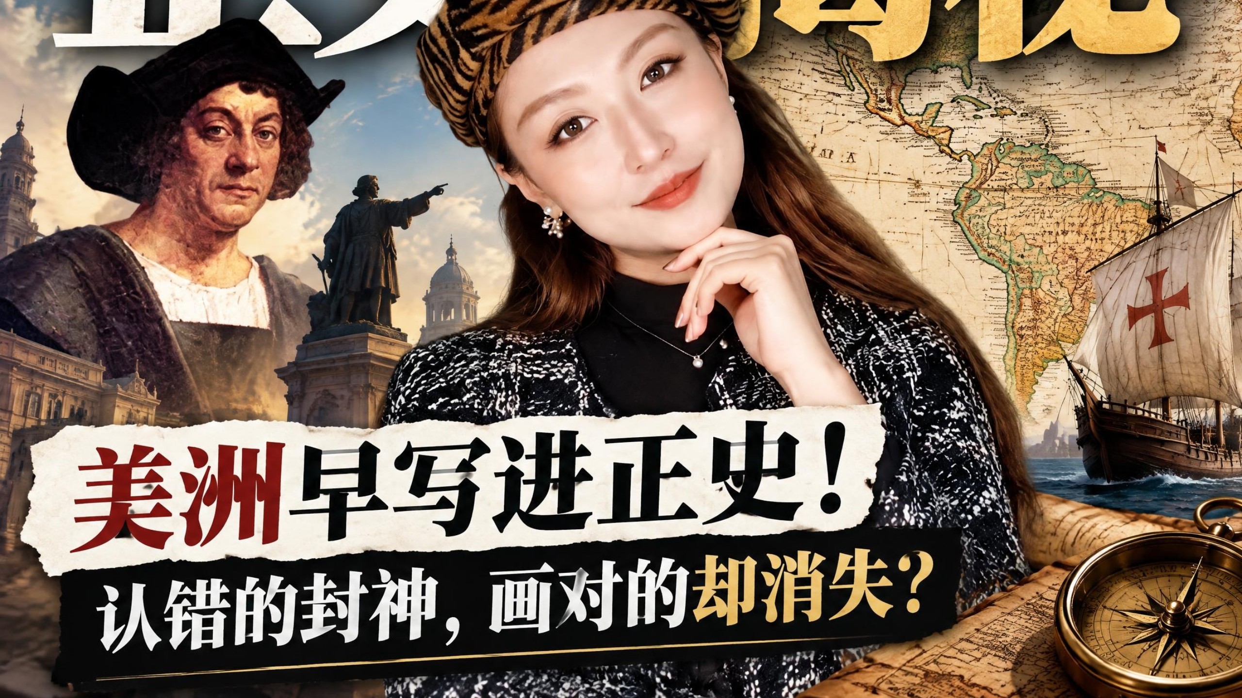 哥伦布到死都认错的地方，中国人一千五百年前就写进了正史：被请出教科书的，何止一个扶桑