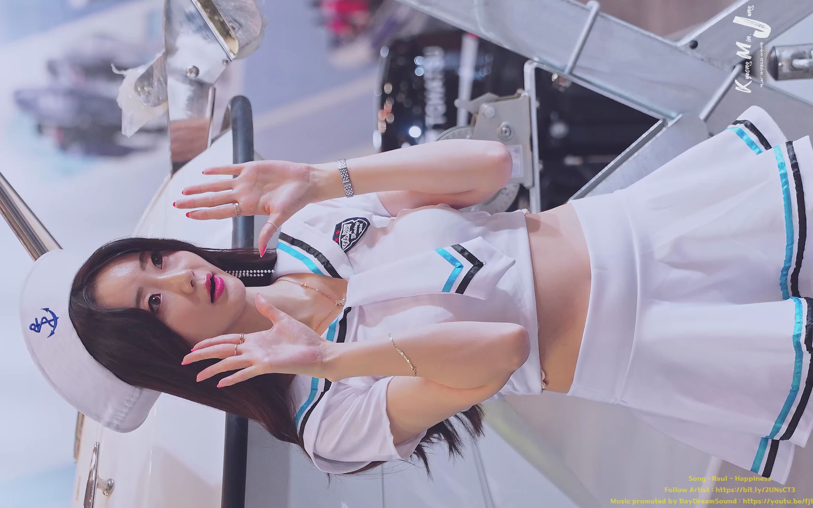 [4k]2022 釜山国际车展 - 模特郑智慧-cosplay水手服