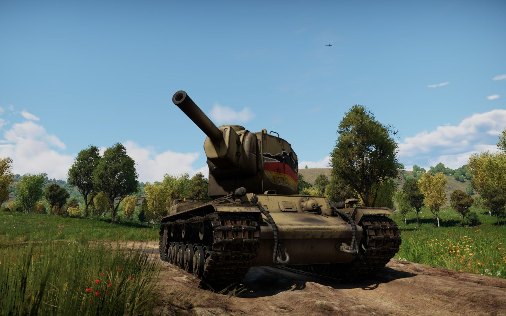 因为豹豹贴画而变成伟大祖国叛徒的kv2?_战争雷霆