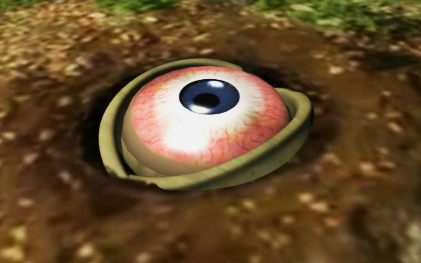 奥特曼格斗进化3:嘲笑之眼 怪兽用眼把盖亚奥特曼吃到肚子里