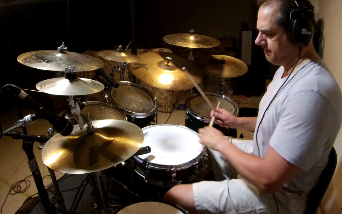 [图]Sting - Shape Of My Heart - drum cover by Steve Tocco