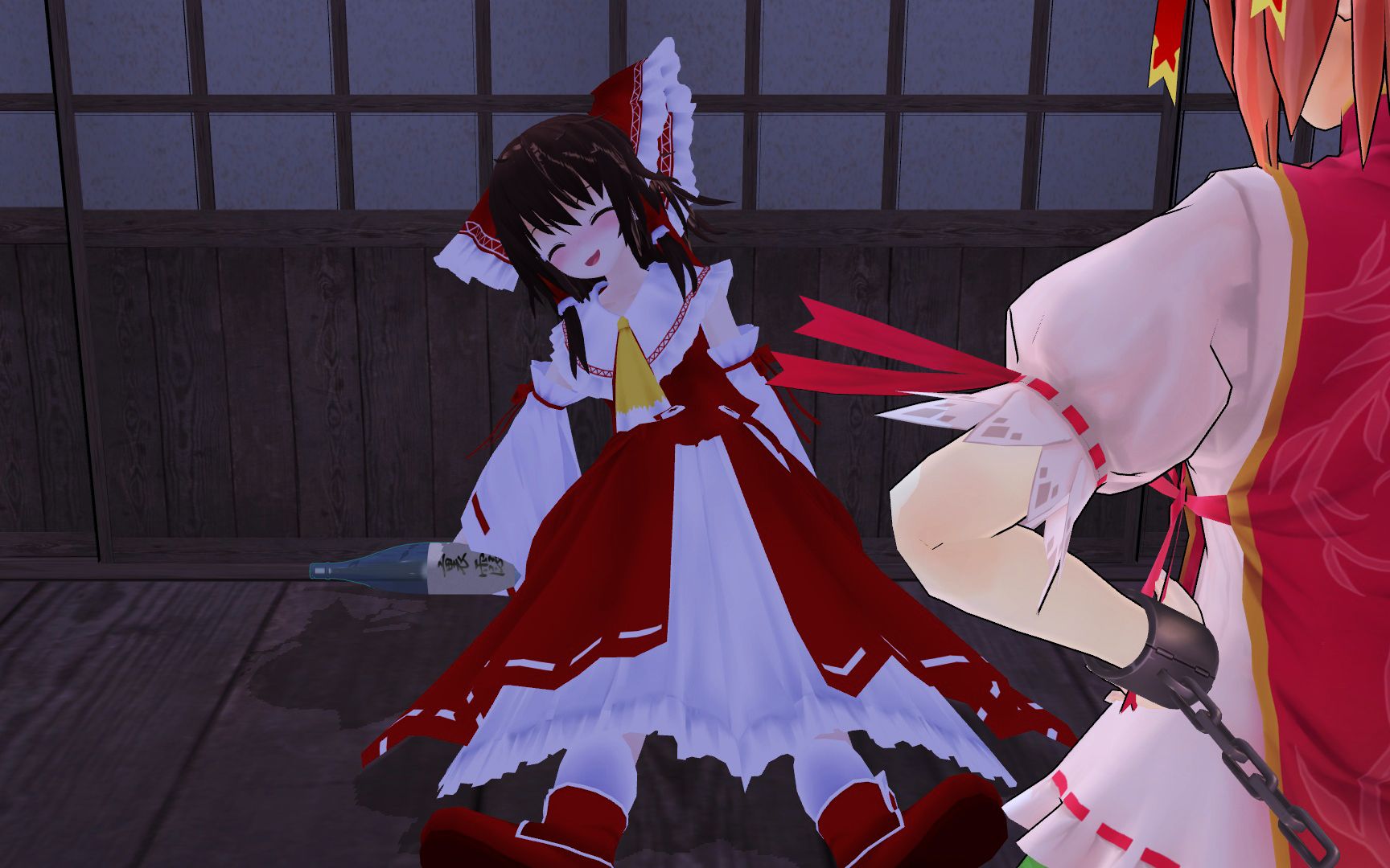 【东方mmd】醉酒巫女