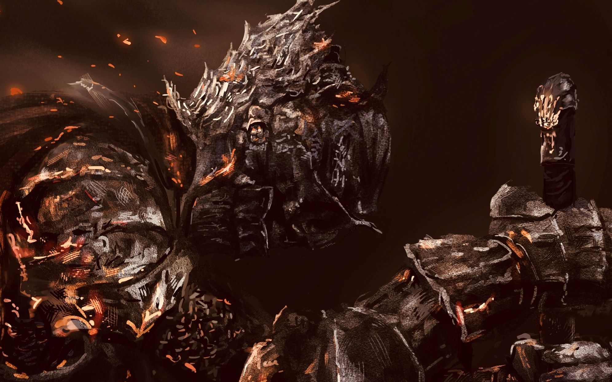 【黑魂3】无主墓地de灰烬——灰烬审判者古达