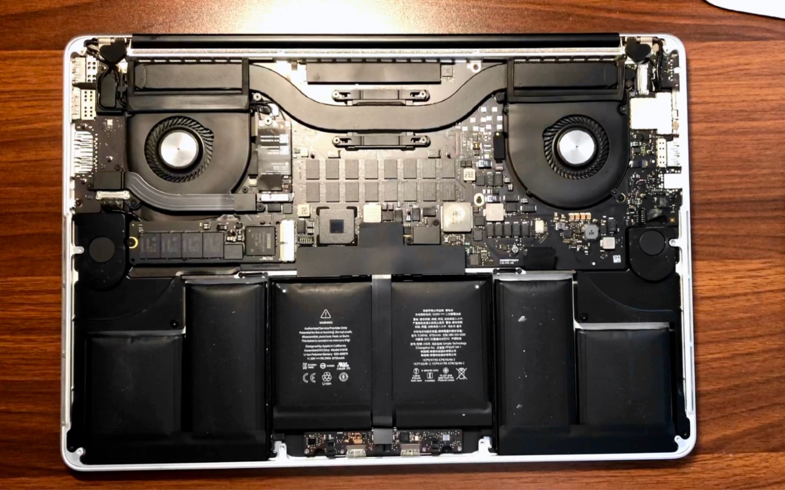 macbook pro 15寸2015款更换硅脂