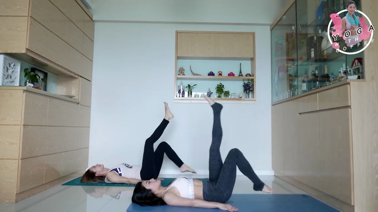 【自用侵删】林芊妤极速瘦大腿 周六野瘦小腿1 女团腿拉伸