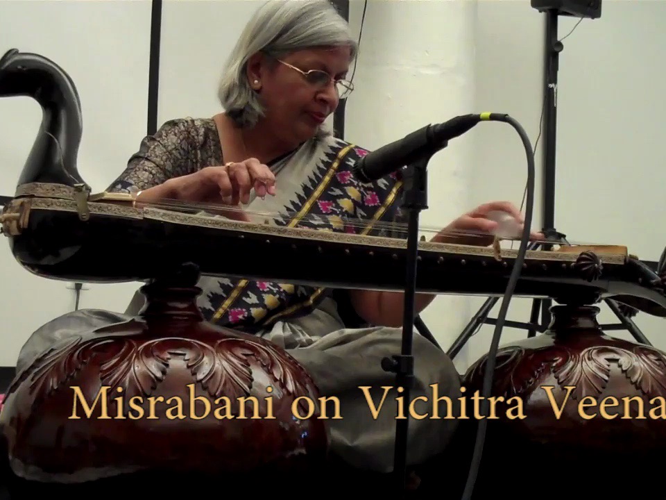 印度维奇特拉61维纳琴(vichitra veena)alap in vrindavani sarang
