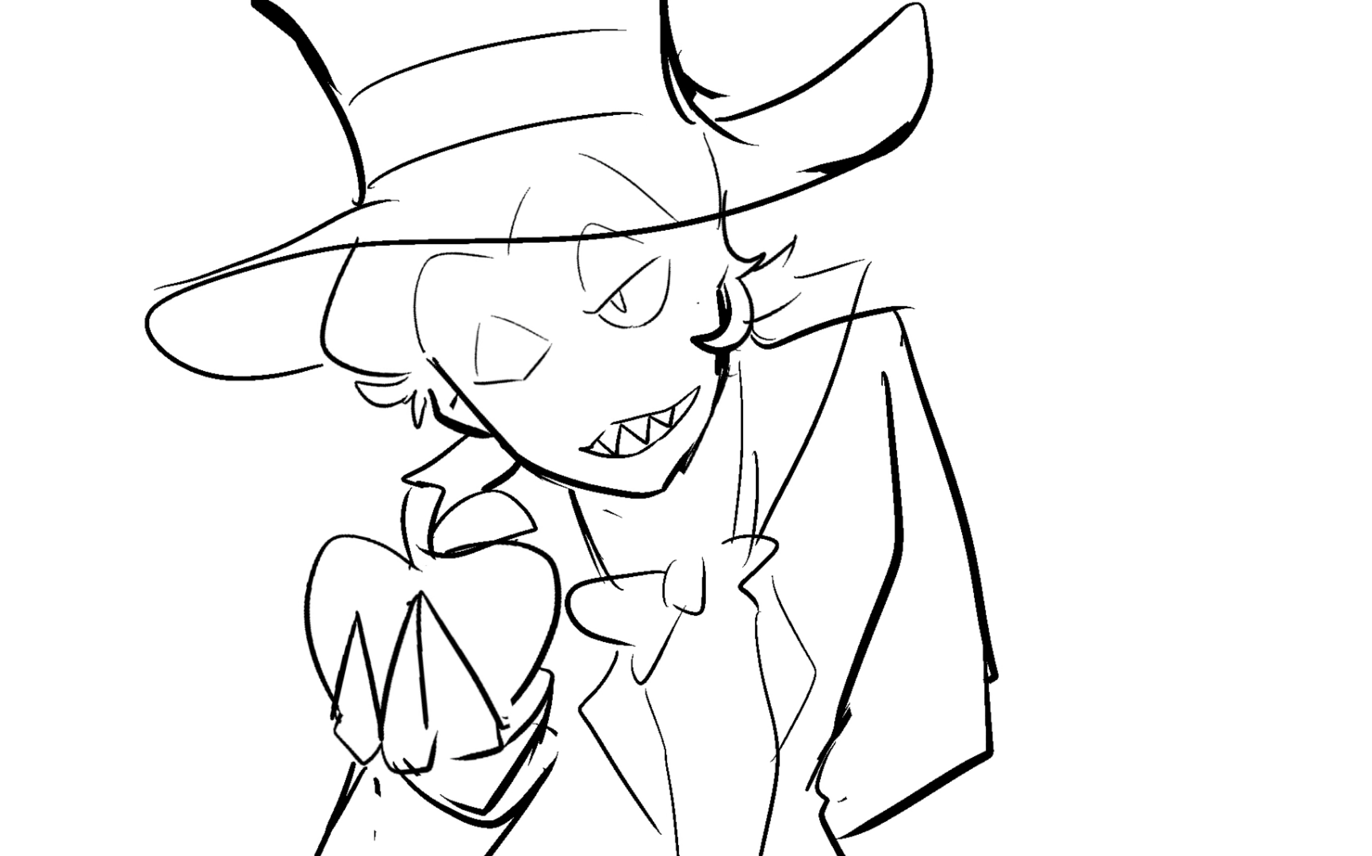 【地狱客栈/路西法】论一小时能画出什么垃圾动画 (内含ai音频)- i