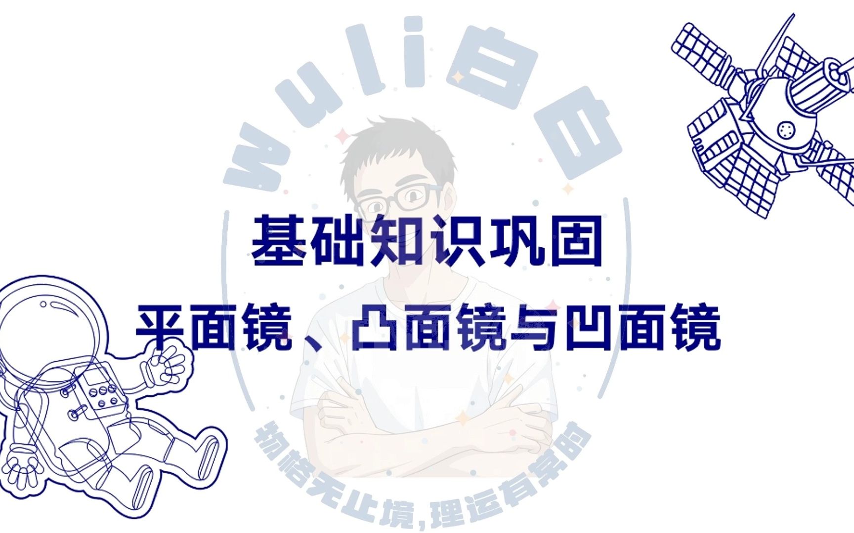 【基础知识巩固】八年级上学期平面镜、凸面镜和凹面镜哔哩哔哩bilibili