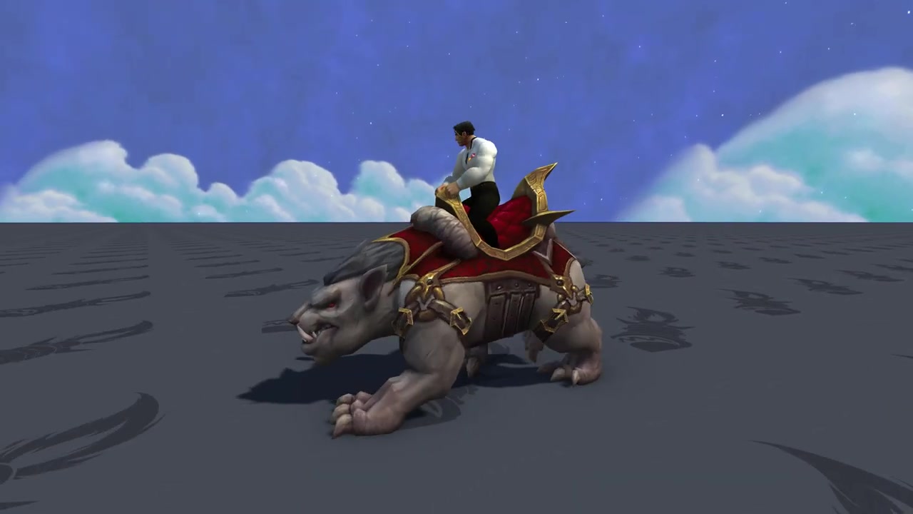 9.0暗影国度 死亡座狼坐骑_哔哩哔哩_bilibili