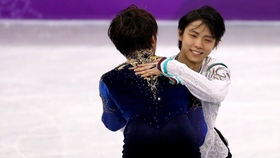 ZIP!】20180219 2018年平昌オリンピック羽生結弦宇野昌磨cut_哔哩哔哩 ...