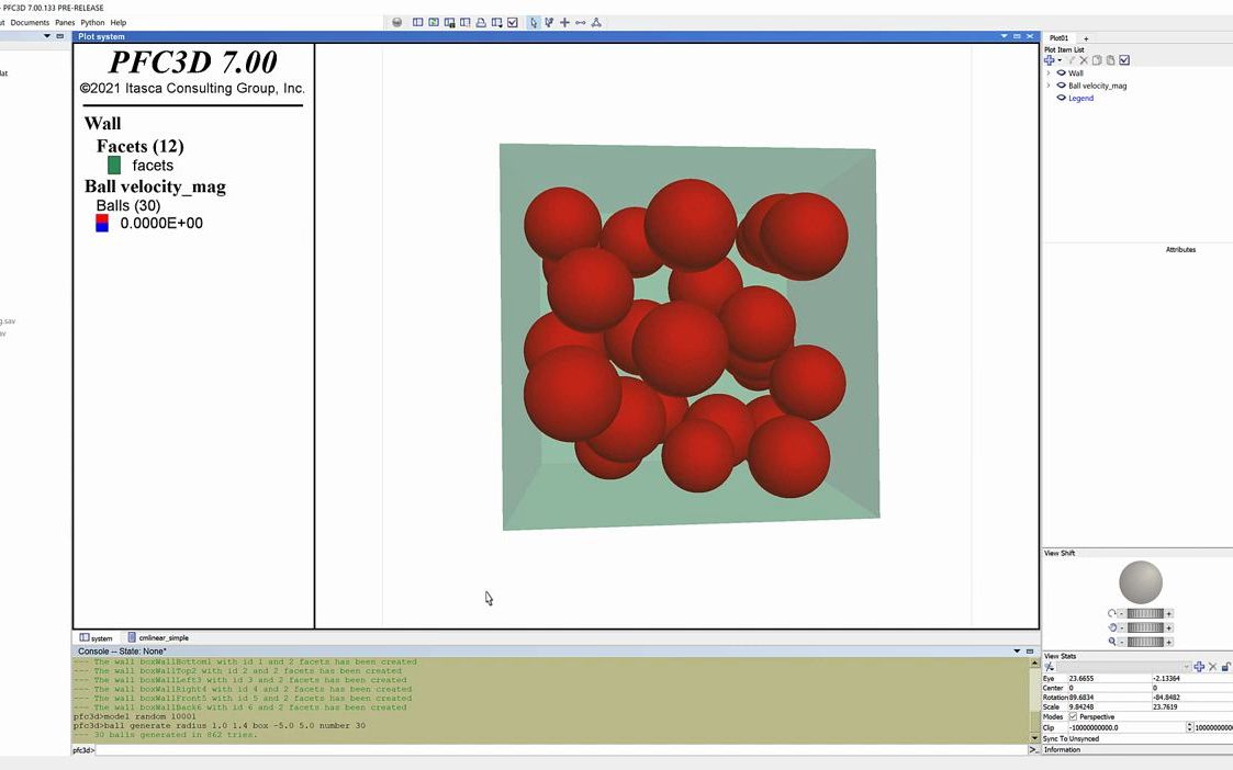 [图]PFC 7.0案例教程之Balls in a Box