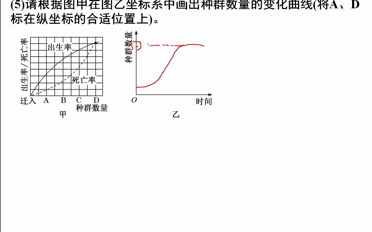 种群及其动态练习评讲陈伟军哔哩哔哩bilibili