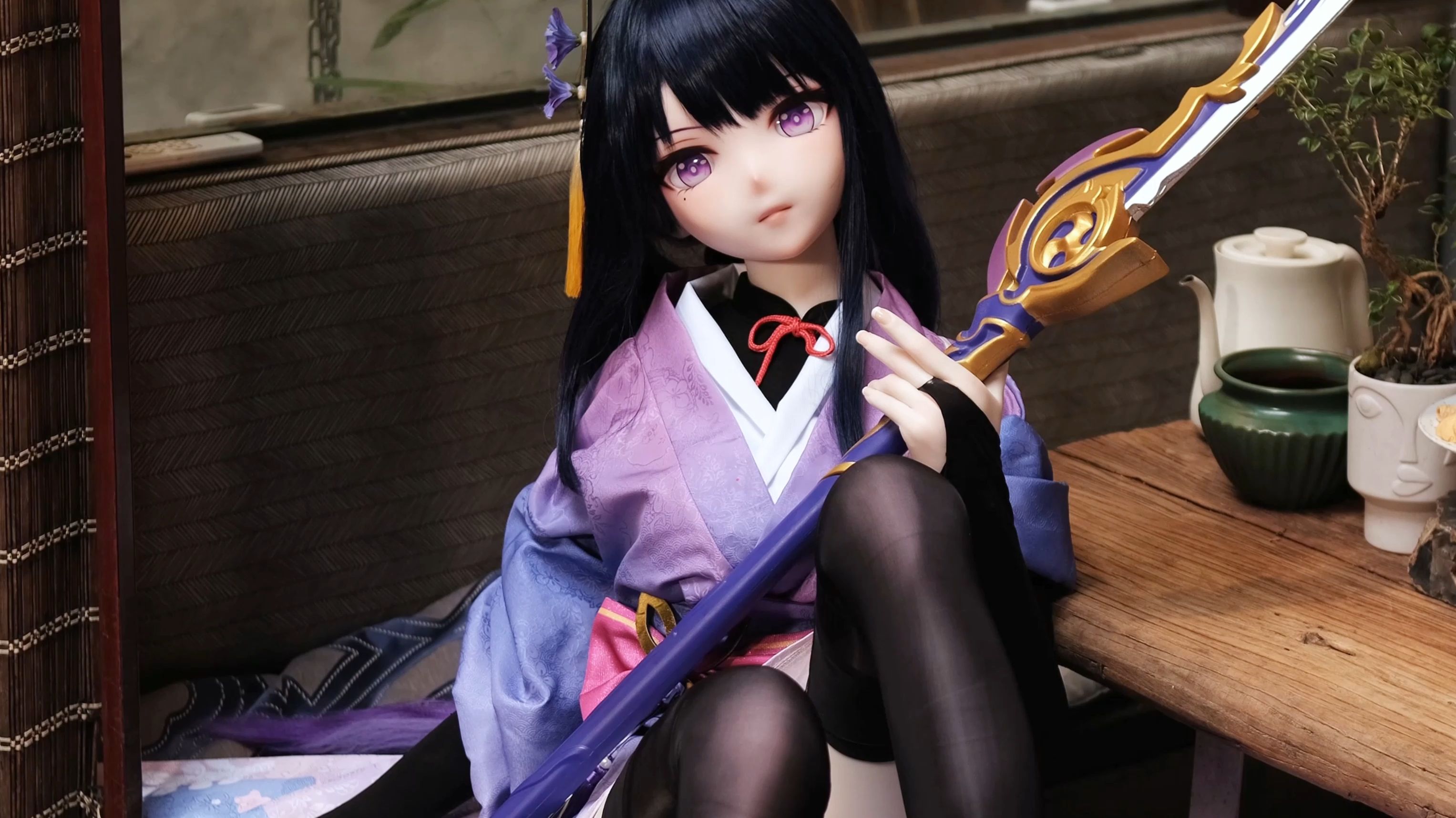 【等身手办】你是否愿意与雷电将军喝杯茶?