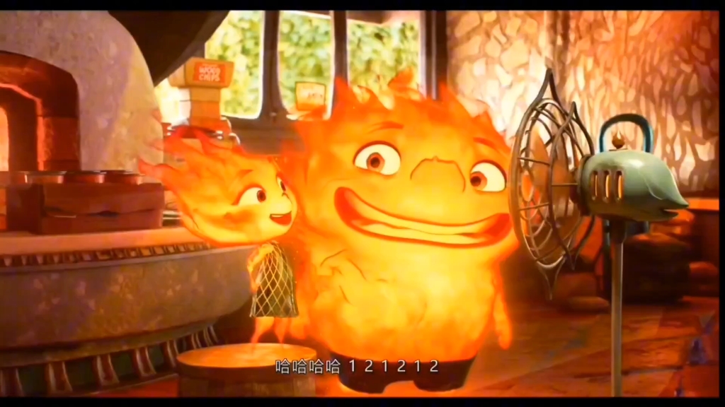 疯狂元素城小火苗好可爱哈哈哈