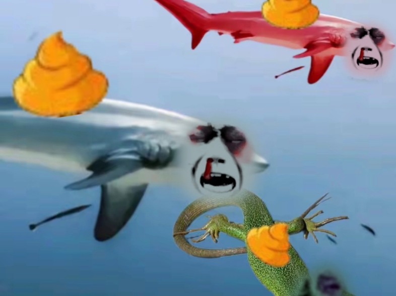 恶搞抖音反数字方块乐子派对蜥的新头像