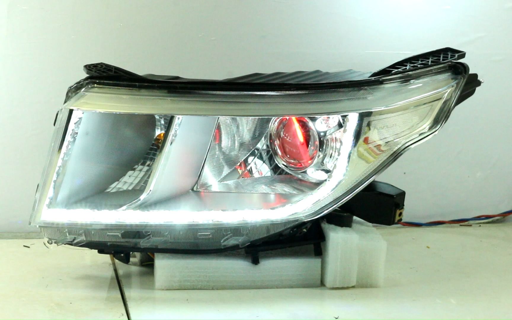 适配19-21款五菱宏光plus大灯总成改装案例