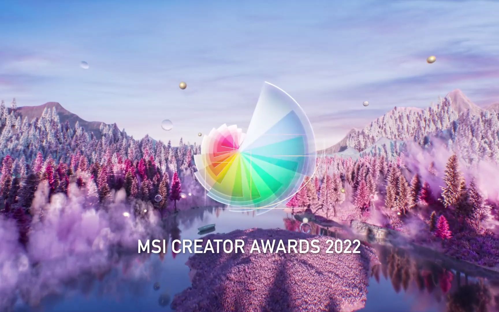 【动态视觉鉴赏】柔美炫彩品牌广告宣传片 MSI Creator Awards 2022 by muzixiii哔哩哔哩bilibili