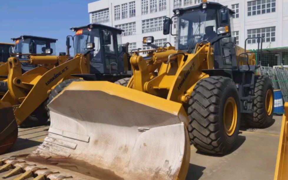 二手龙工50侧翻侧铲装载机铲车