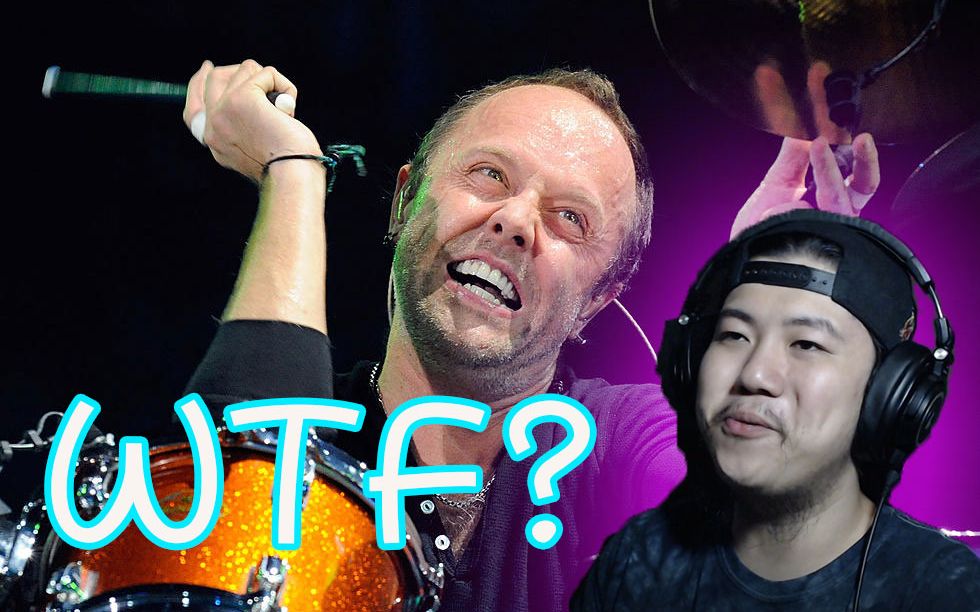 【架子鼓】天.metallica的鼓手在干嘛?