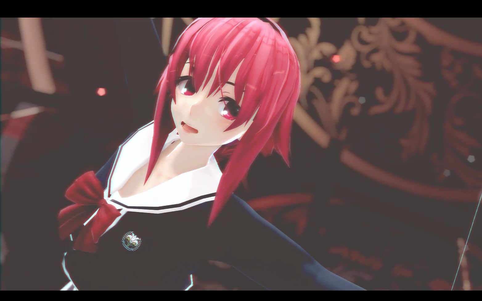 【混沌之子MMD/改模配布】脑内革命女孩  尾上世莉架|Chaos;Child哔哩哔哩bilibili