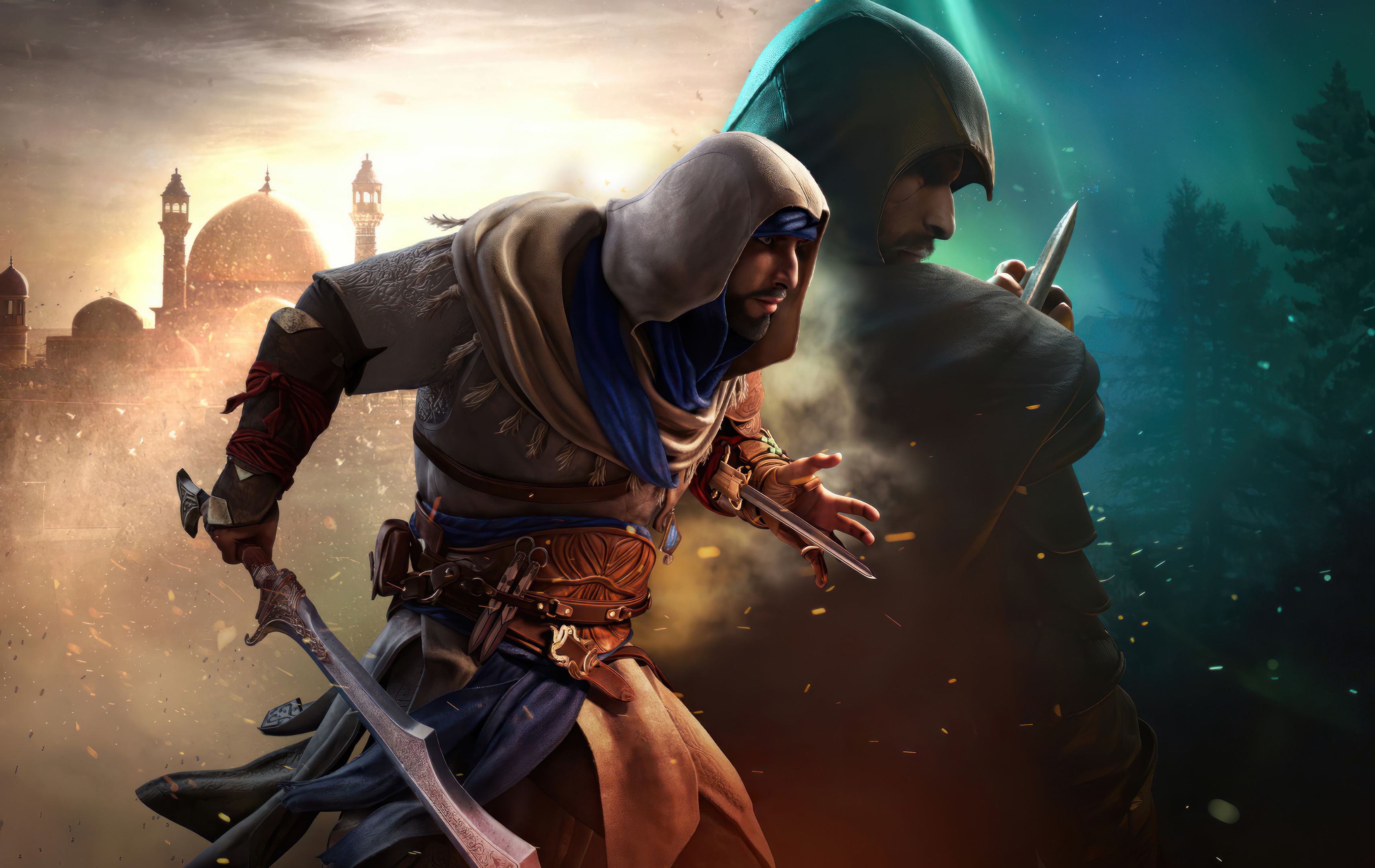 【刺客信条幻景】全boss战过场动画cg